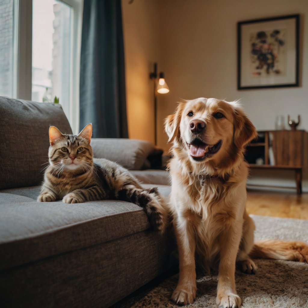 help pet adjust to new environment